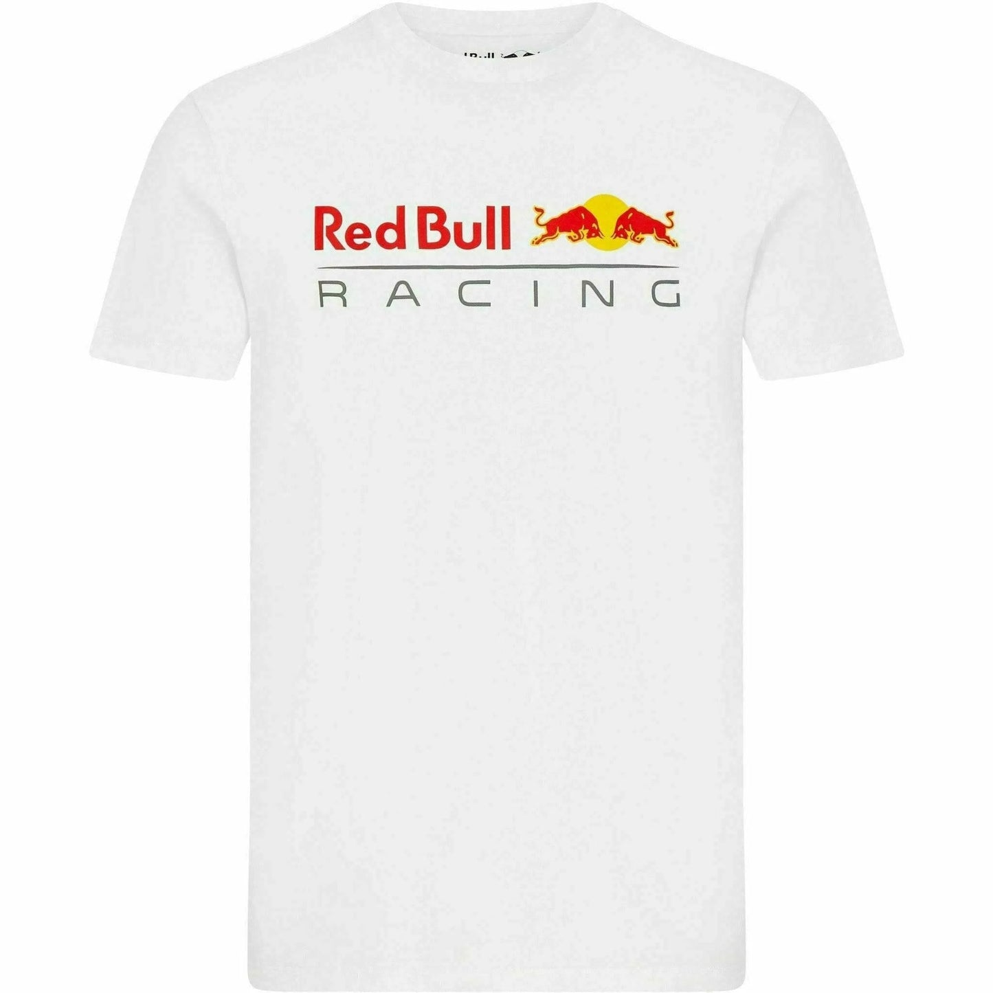 Red Bull Racing F1 Large Front Logo T-Shirt - White