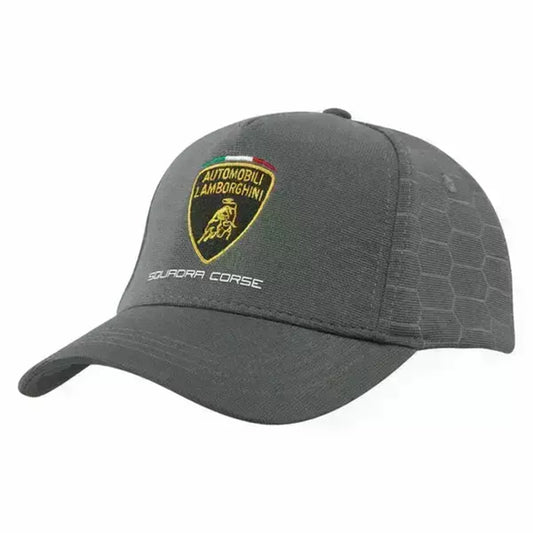 Lamborghini Squadra Corse Travel Hat - Gray or Orange