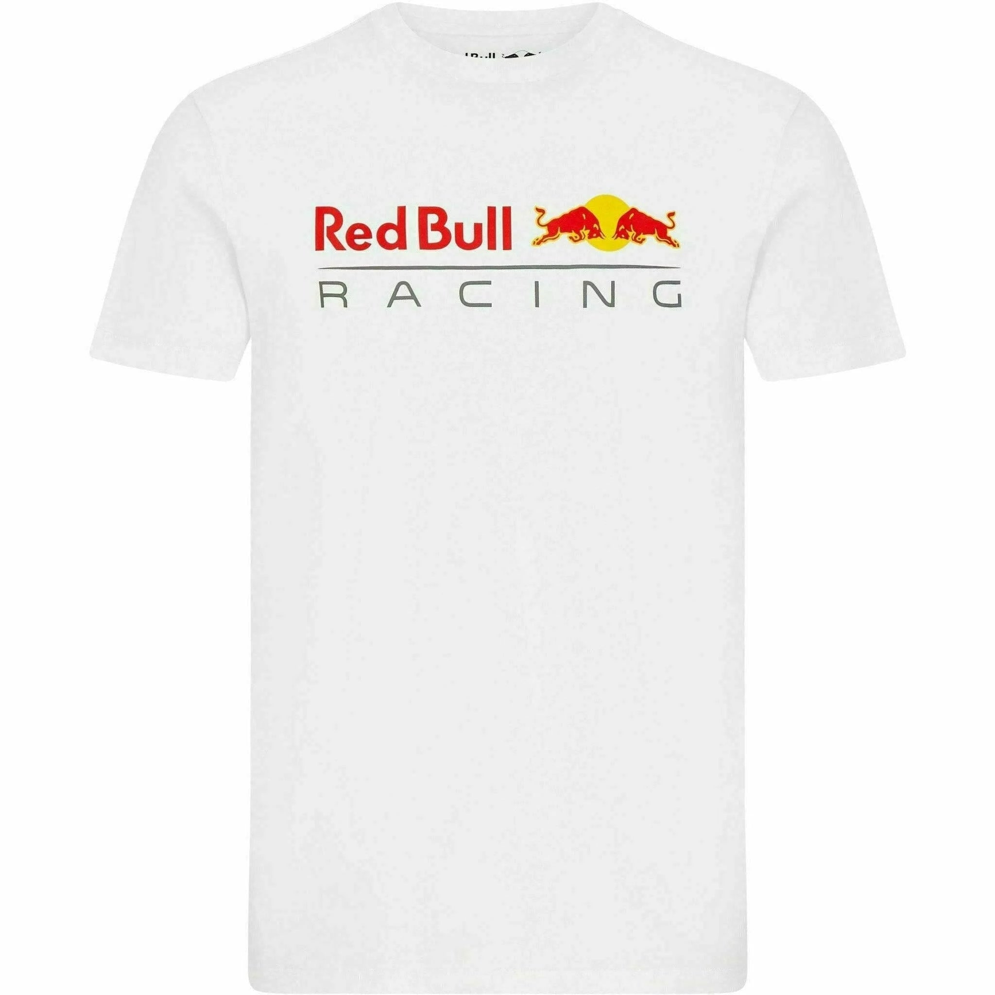 Red Bull Racing F1 Large Front Logo T-Shirt - White
