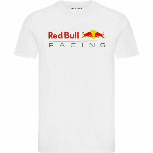 Red Bull Racing F1 Large Front Logo T-Shirt - White