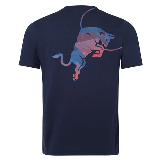 Red Bull Racing F1 Gaphic T-Shirt - Navy w/ Bull on back