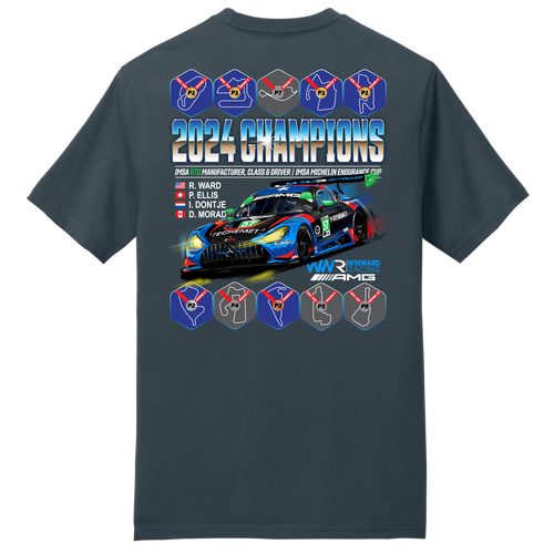 2024 Winward Racing IMSA GTD Championship Tee - Deep Steel Blue