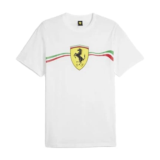 Scuderia Ferrari F1 Men's Puma Big Shield Heritage T-Shirt