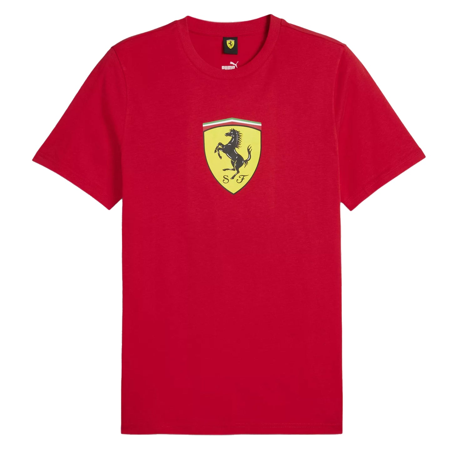 Ferrari F1 Men's Puma Large Shield T-Shirt