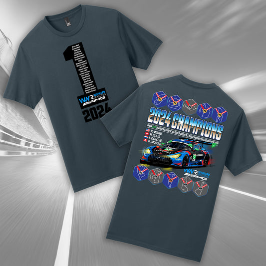 2024 Winward Racing IMSA GTD Championship Tee - Deep Steel Blue