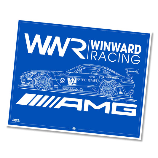 VHP PocketPoster™ Winward Racing AMG Tech Tee